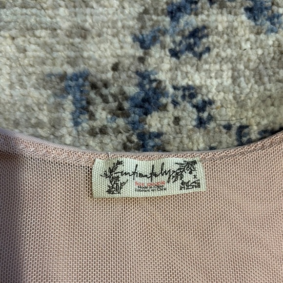 Free People Pink Bodysuit with High-Cut Leg - Picture 2 of 4